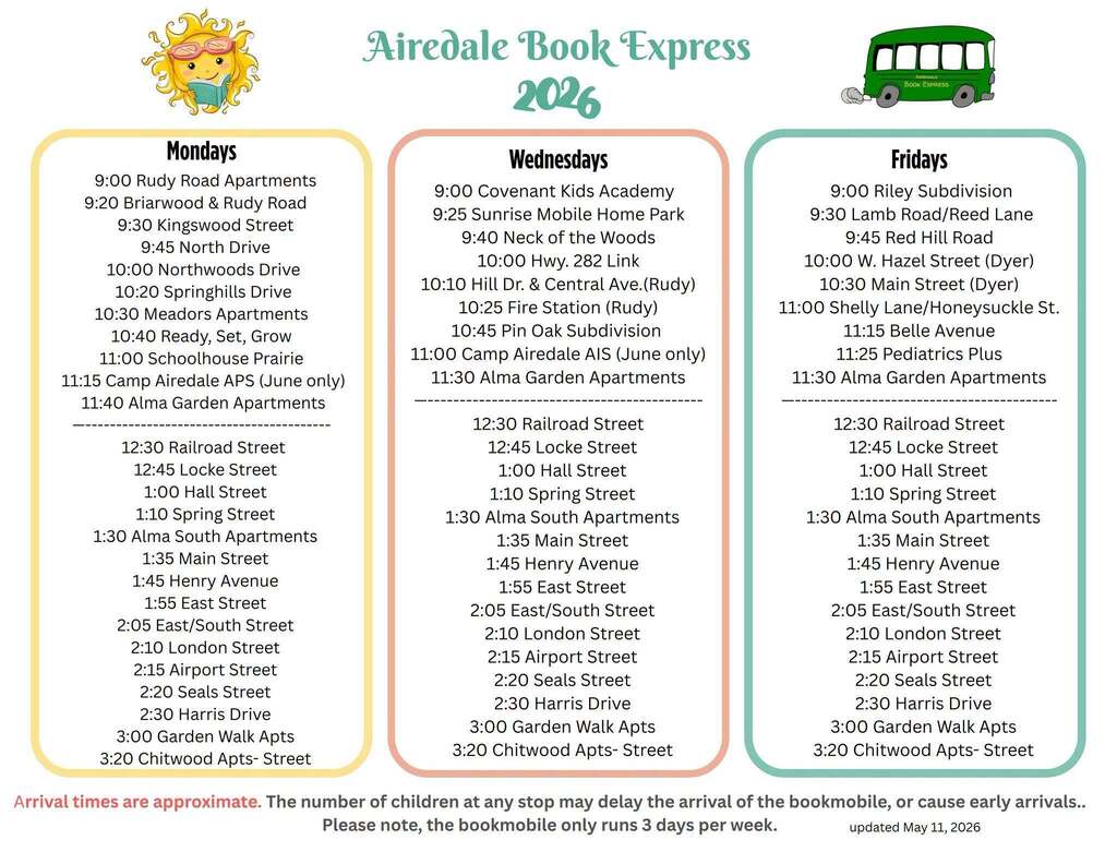 BOOKMOBILE DAY!