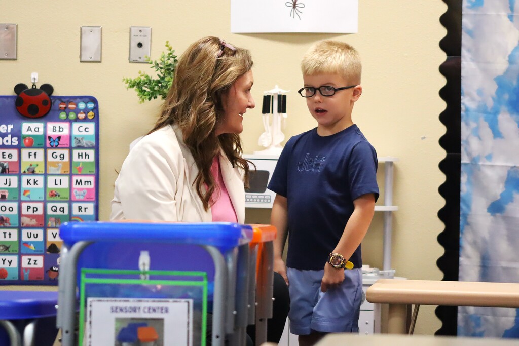 A few sweet highlights from the first day of Pre-K!