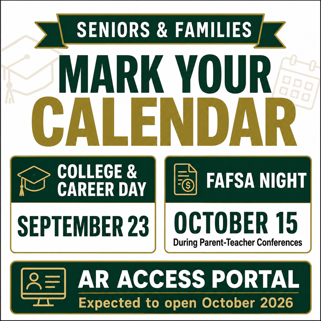 Attention, Alma High School seniors and families!
