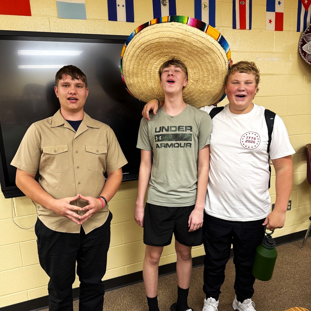 🌎 Spanish I students at Alma High School recently explored countries around the world where Spanish is an official language!