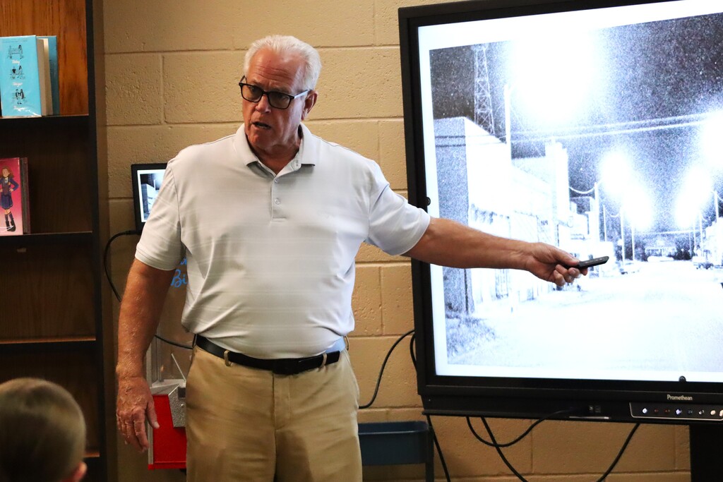 A lesson in local history! 📚