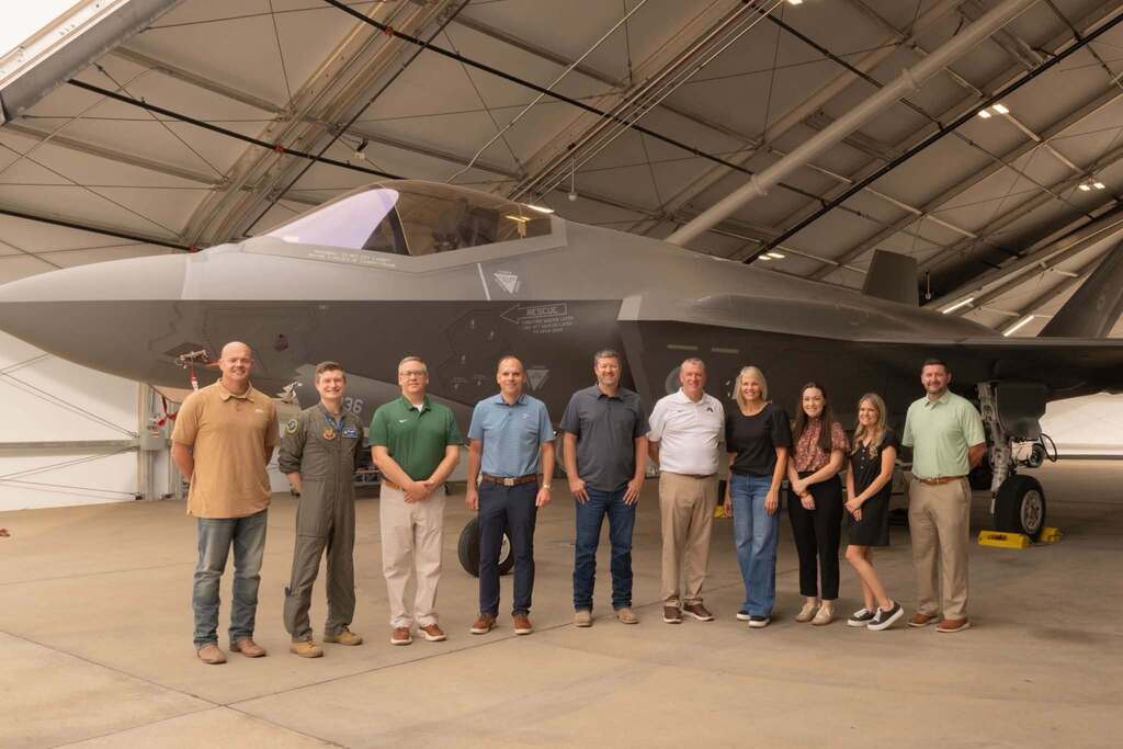 Today, Alma School District administrators, Board of Education members and staff had the incredible opportunity to visit Ebbing Air National Guard Base! 