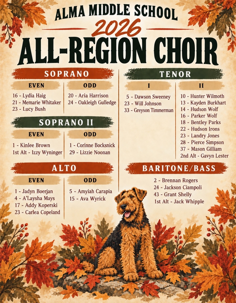 ArkCDA Region 5 All-Region Choir Auditions