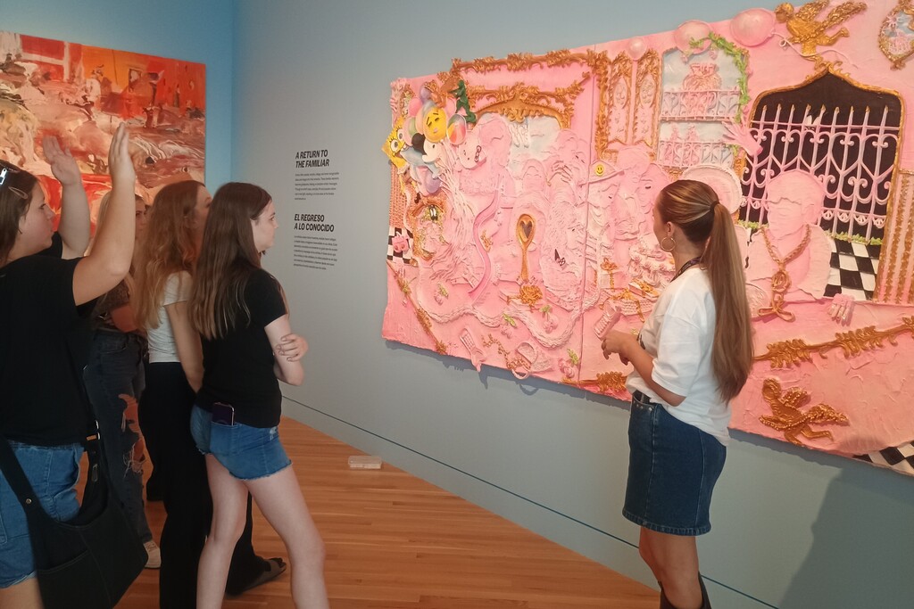 Alma High School sophomores took their learning beyond the classroom with a trip to Crystal Bridges!
