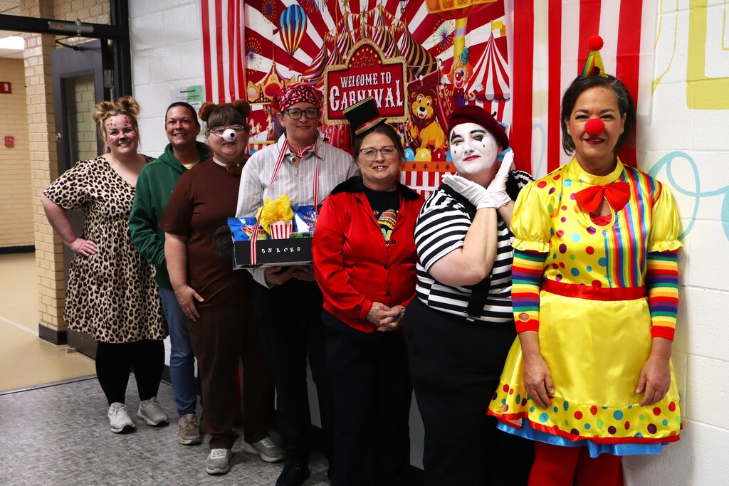 The cafeteria circus fun continues across our campuses!