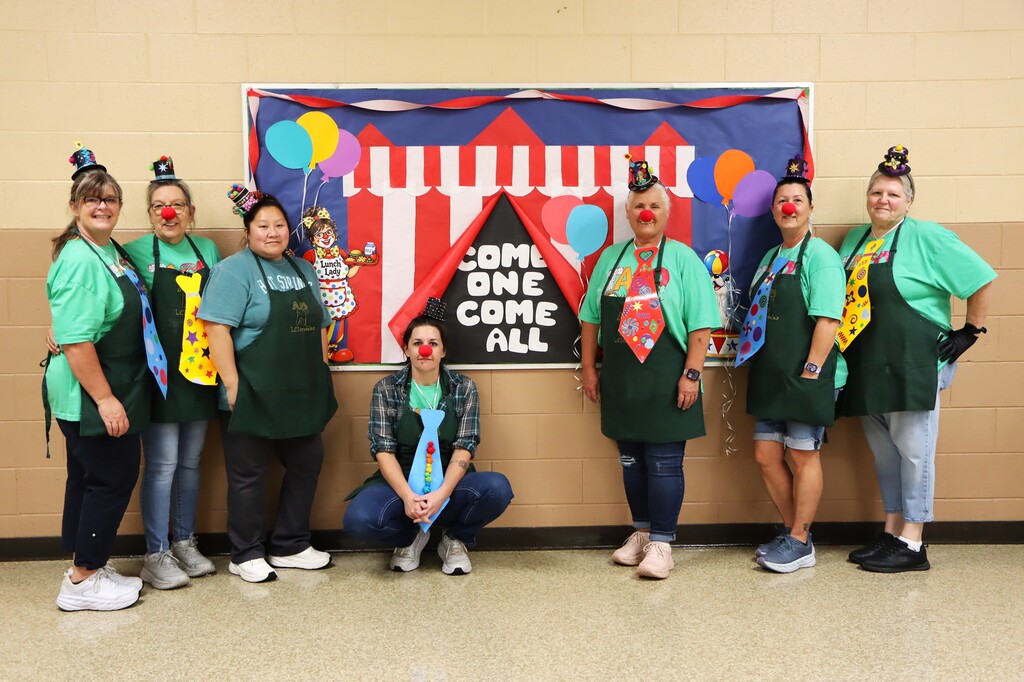 The cafeteria circus fun continues across our campuses!