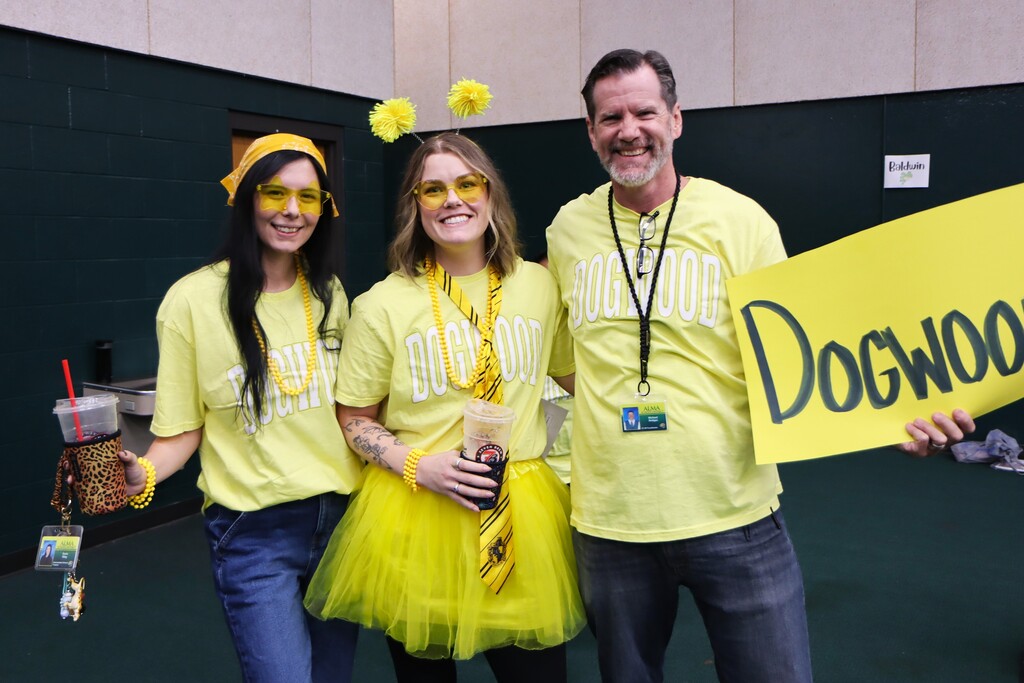 Root Rallies are back at Alma Intermediate School!