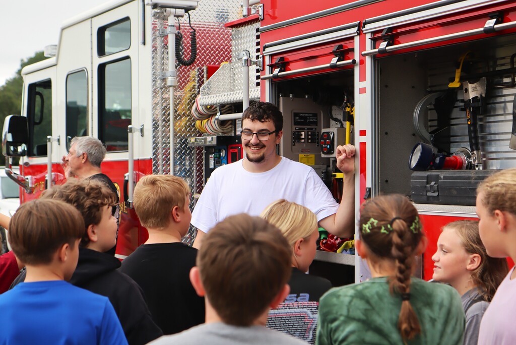 Fire Safety Day at Alma Intermediate School