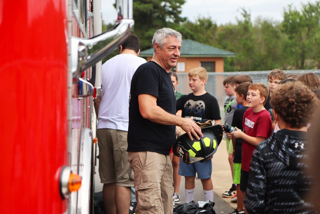 Fire Safety Day at Alma Intermediate School