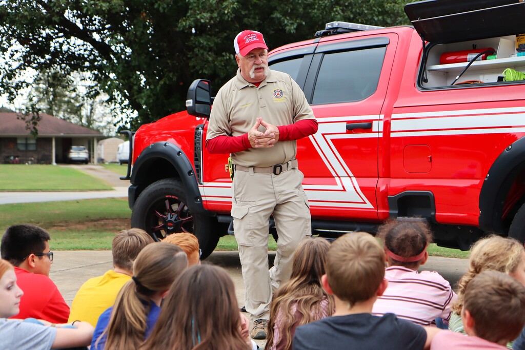 Fire Safety Day at Alma Intermediate School