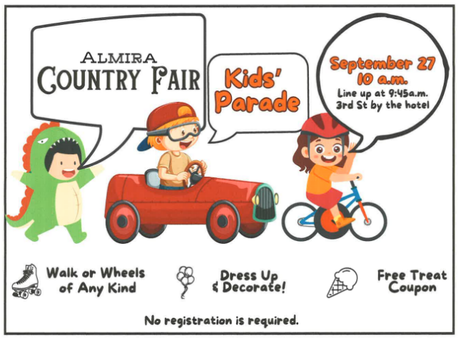 Parade No Registration required