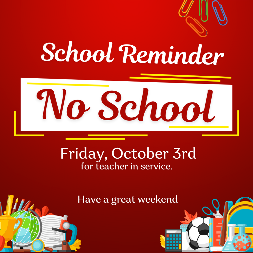 Red Illustration School Reminder Instagram Post