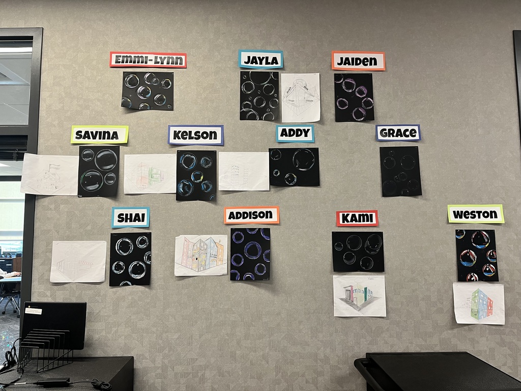 Bubble and city scape display