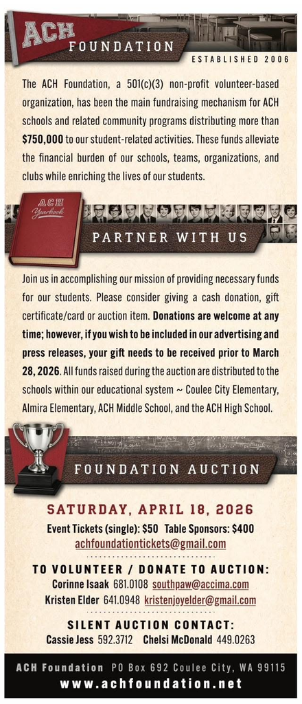ACH Foundation Auction
