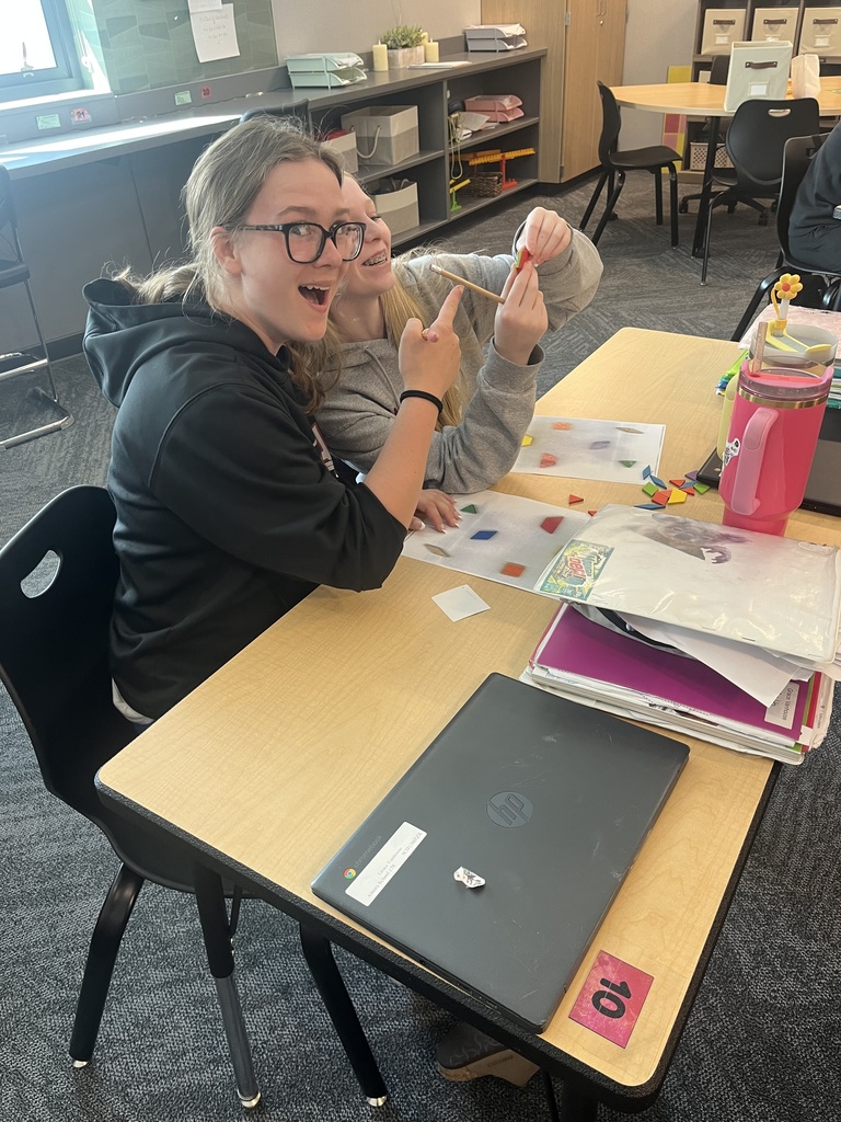 Many emotions felt in 7th grade math! 