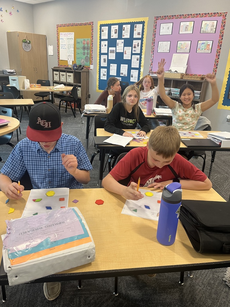 Many emotions felt in 7th grade math! 