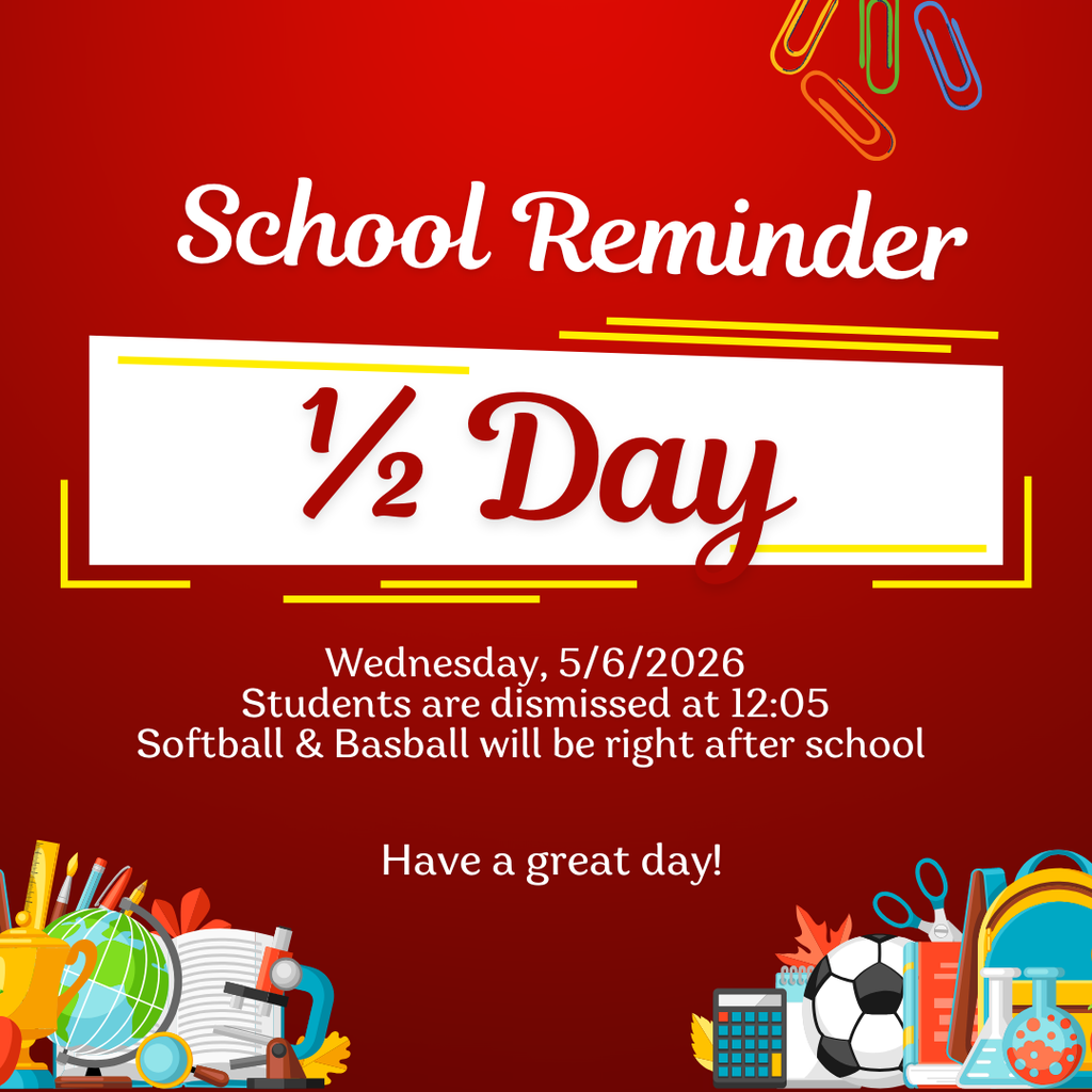 1/2 Day Reminder