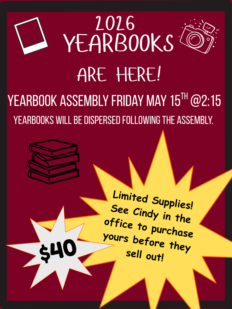Yearbooks are here!