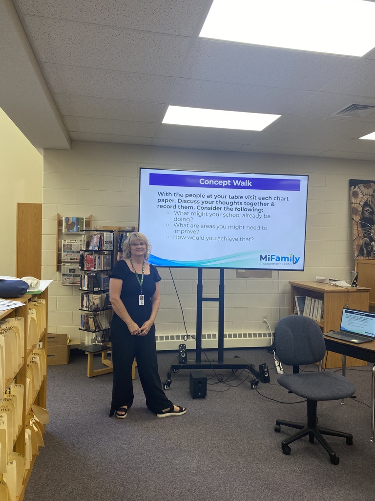 A concept walk helped to focus on what FE strategies would work the best for this staff.