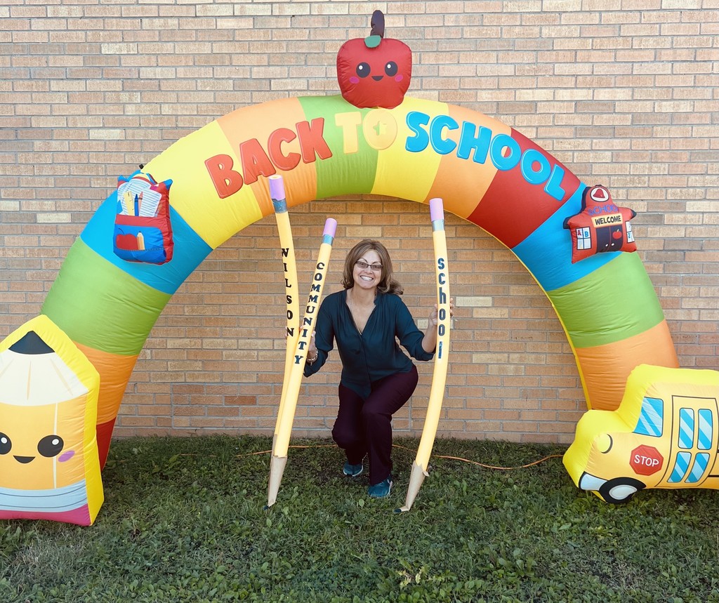 1st Day of School! Proud to support the fantastic staff & students at Wilson! #be AMAzing