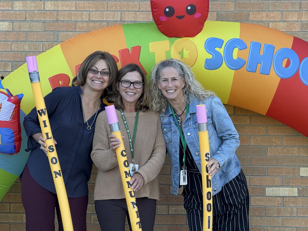 Ready to start an AMAzing year with these two beauties at Wilson School!  #BeAMAzing!