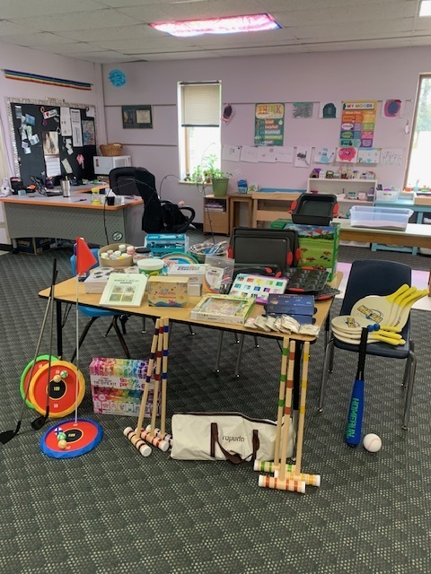 materials purchased with grant money