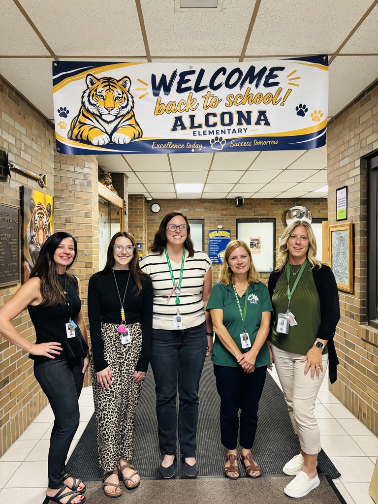 5 educational professionals under Alcona Community Schools banner