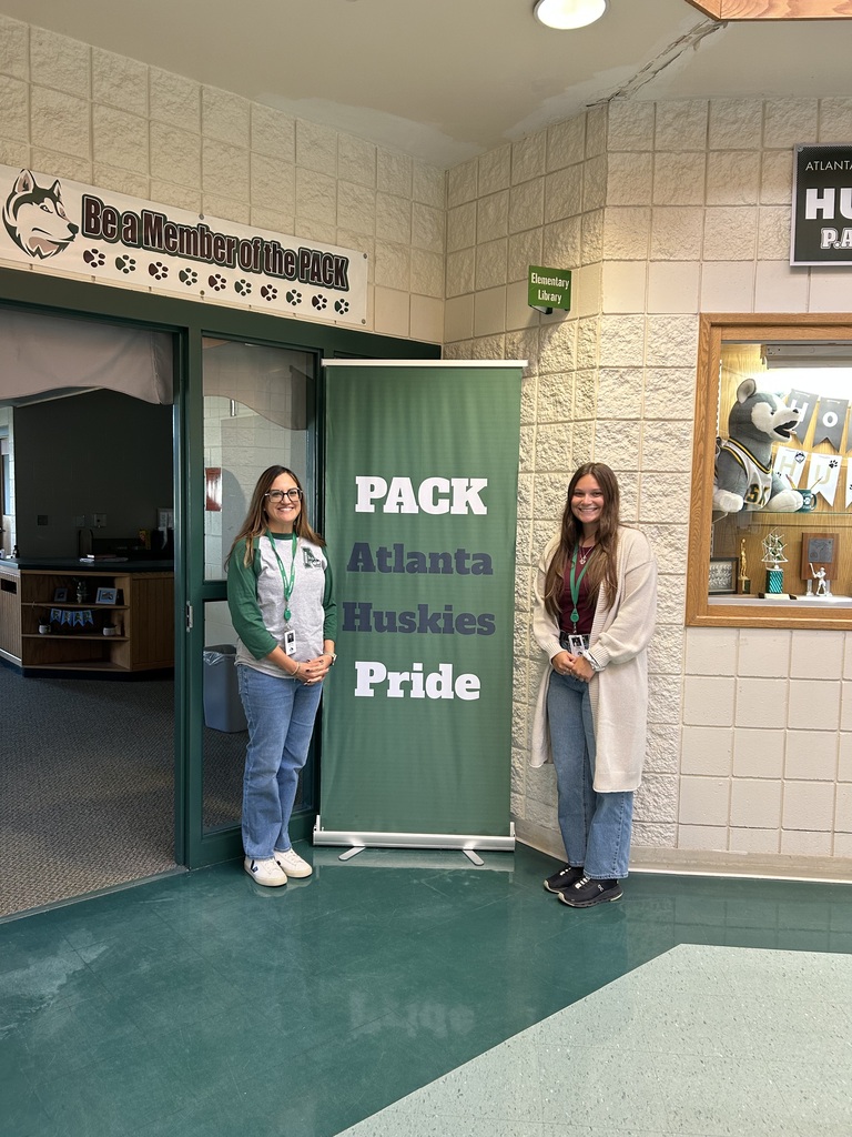 Teresa Bellow and Alexa Kaiser at Atlanta Community Schools