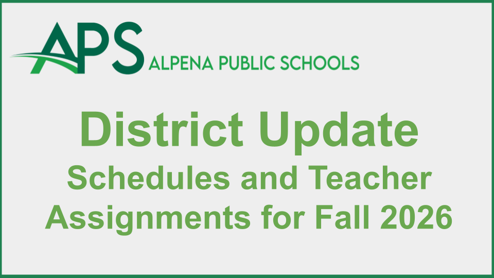 Schedules and Teacher Assignements for Fall 2026