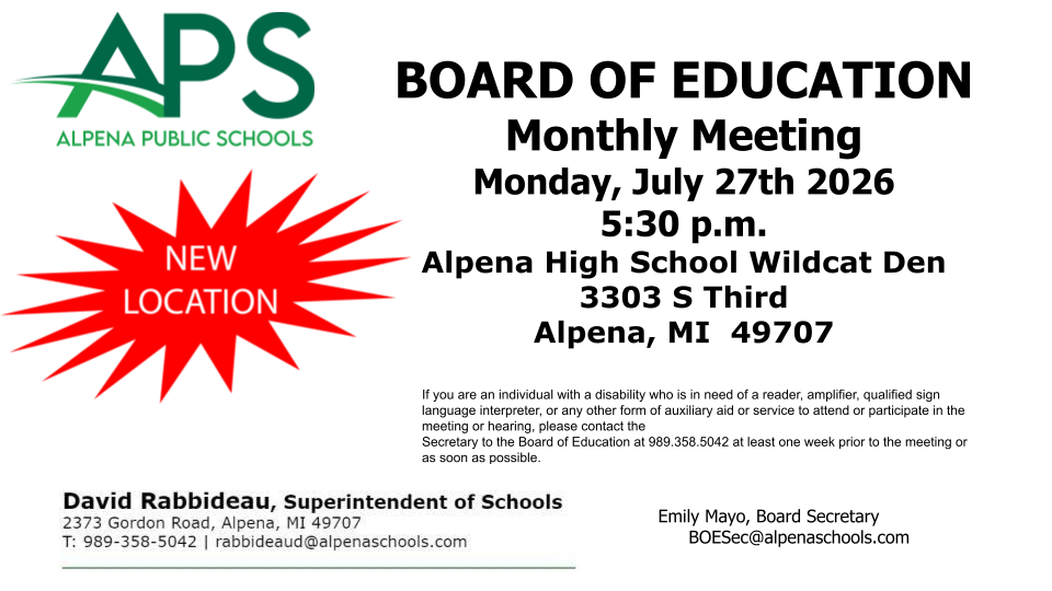 APS Board Meeting July 2026