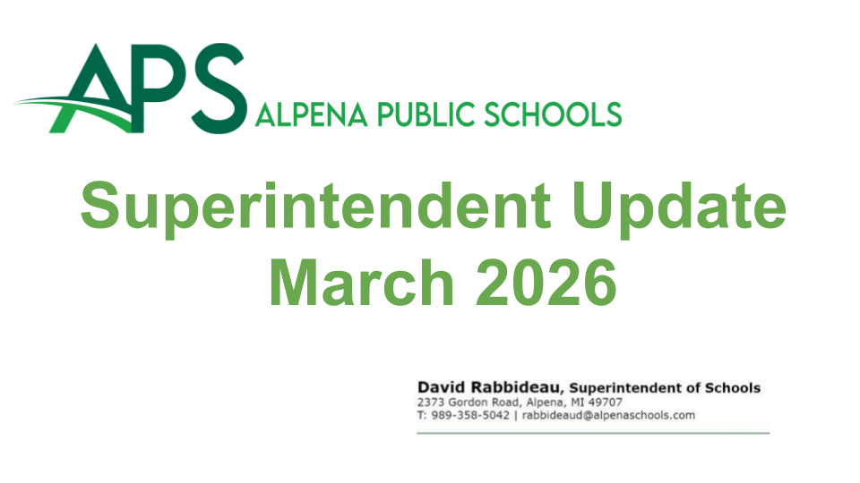 APS Superintendent Update March  2026