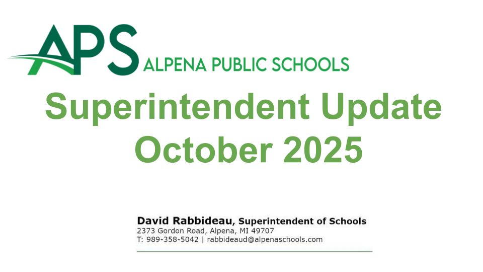 Superintendent Update October 2025