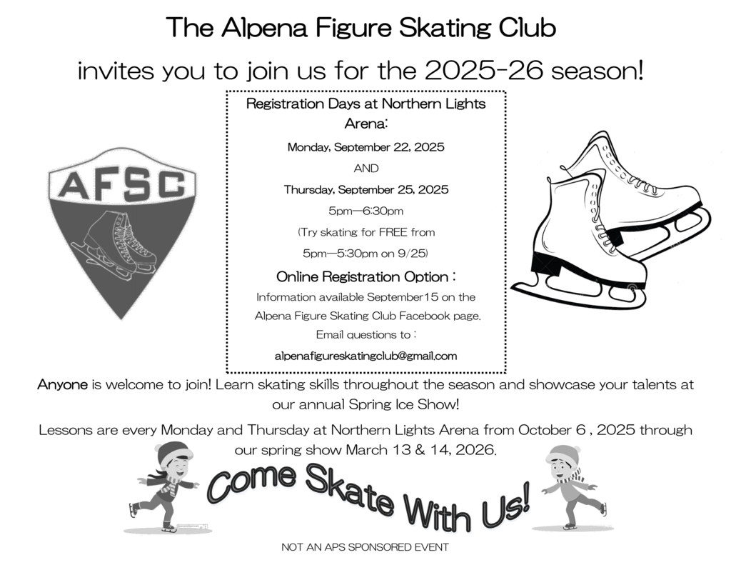 Alpena Figure Skating Club Registration