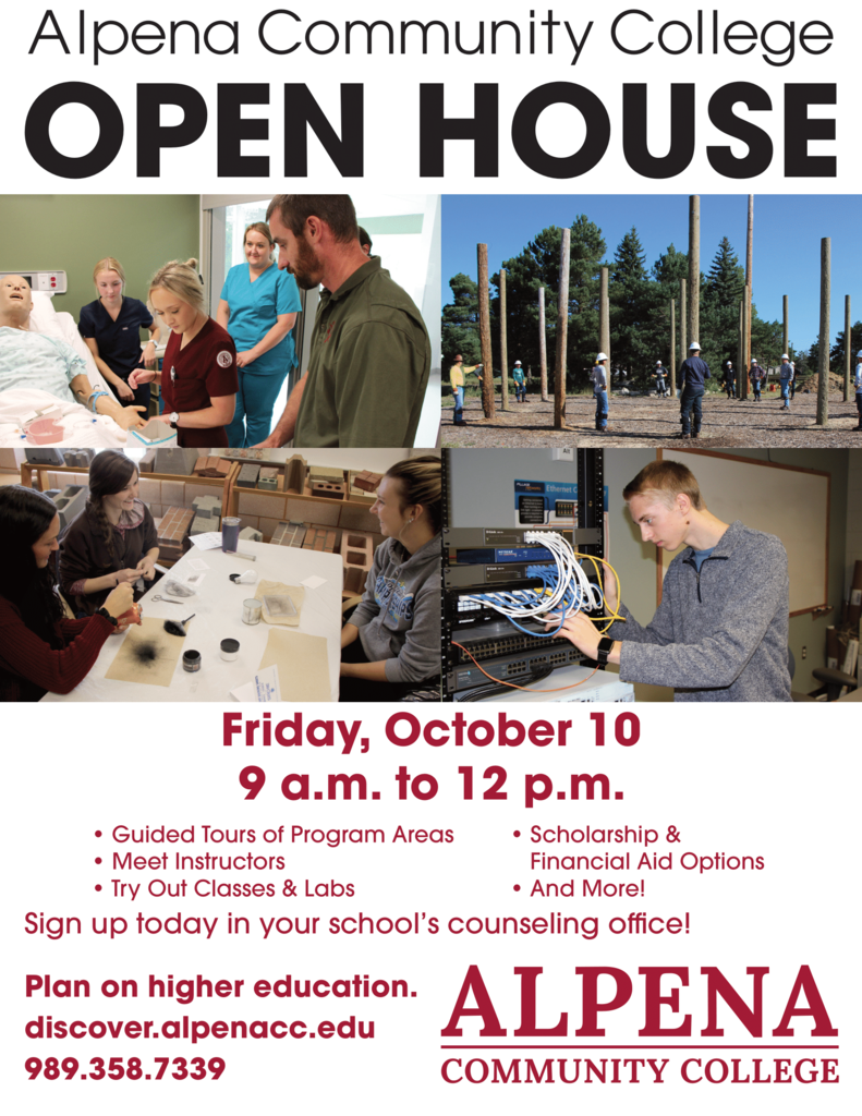 Alpena Community College Open House