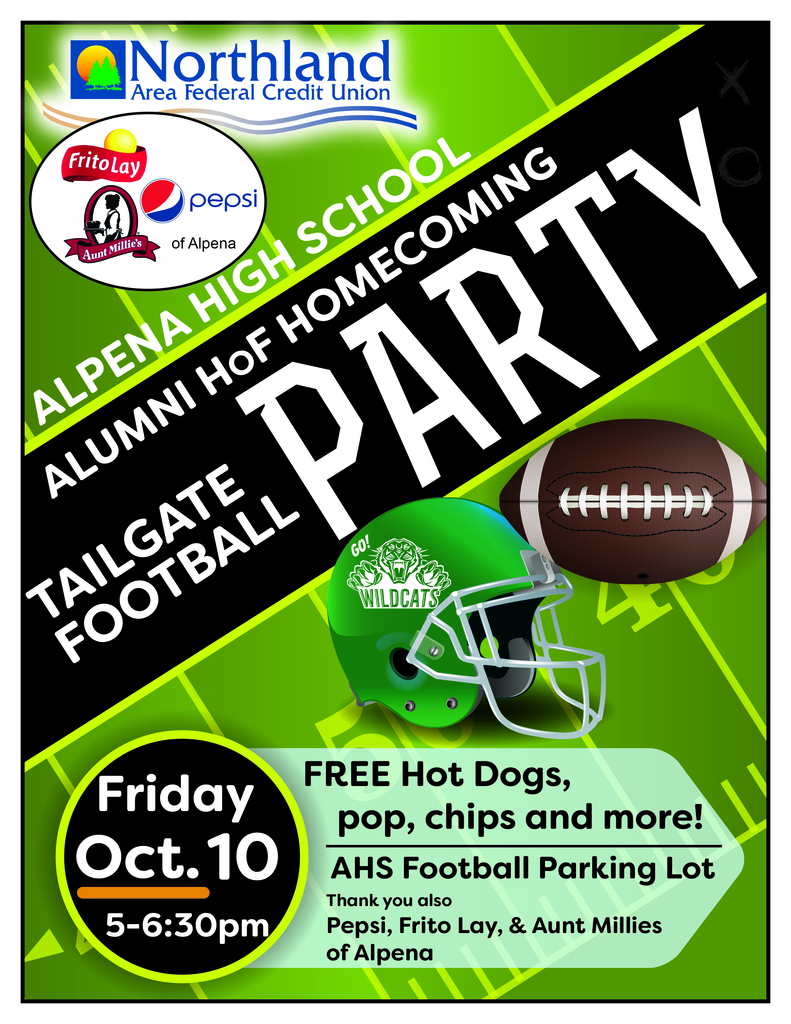 Alpena High School Homecoming Tailgate