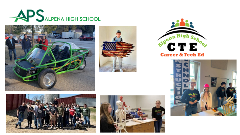 Learn more about Career and Technical Education Offereings at Alpena High School