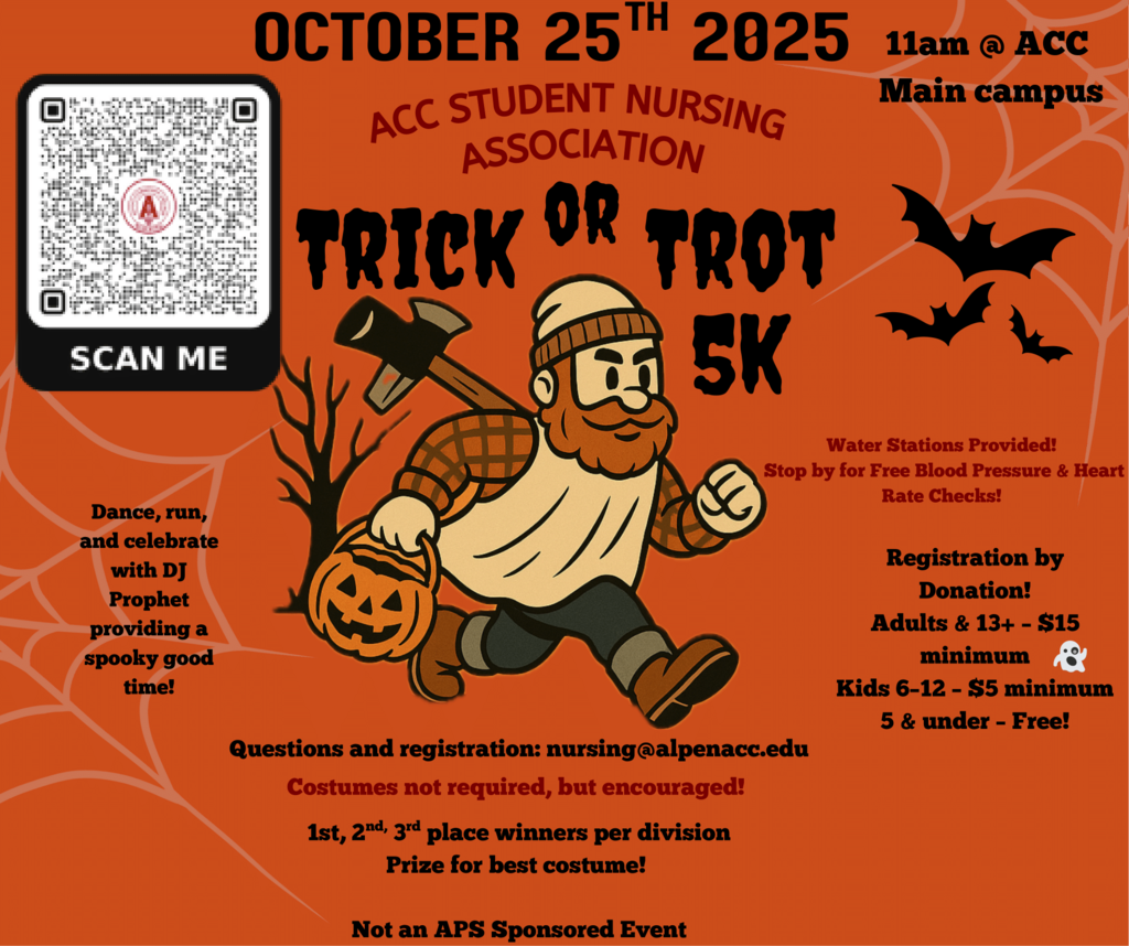 ACC Student Nurses Association Halloween 5k