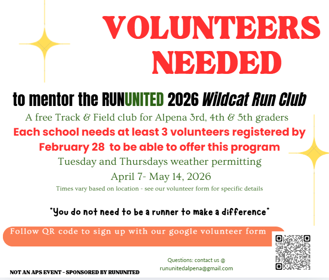 Run United needs volunteers to continue their elementary program