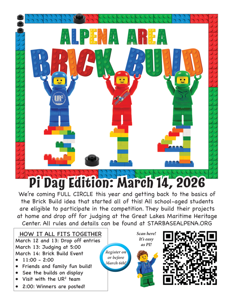Alpena Area Brick Build 3/14/26