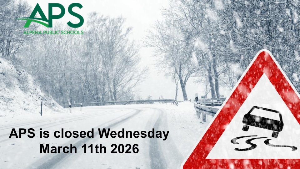 APS will be closed Wednesday March 11th 2026 due to hazardous road conditions caused by the ice storm.
