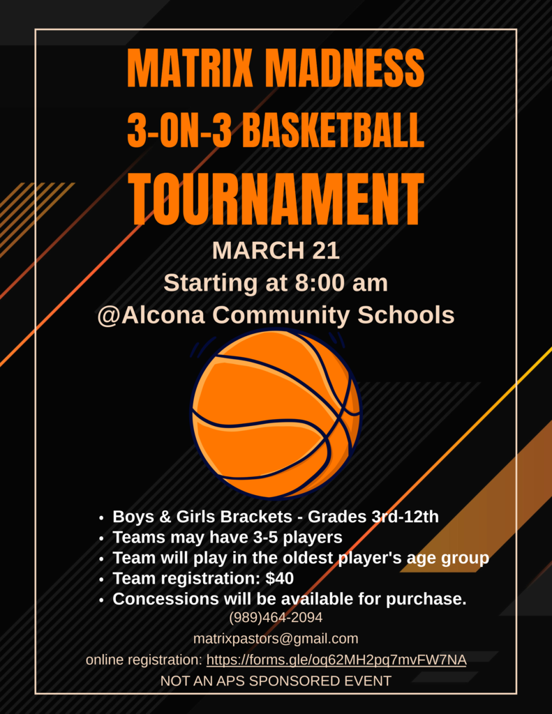 3 on 3 Basketball Tournament  PDF Version of the flier  in the body of the post