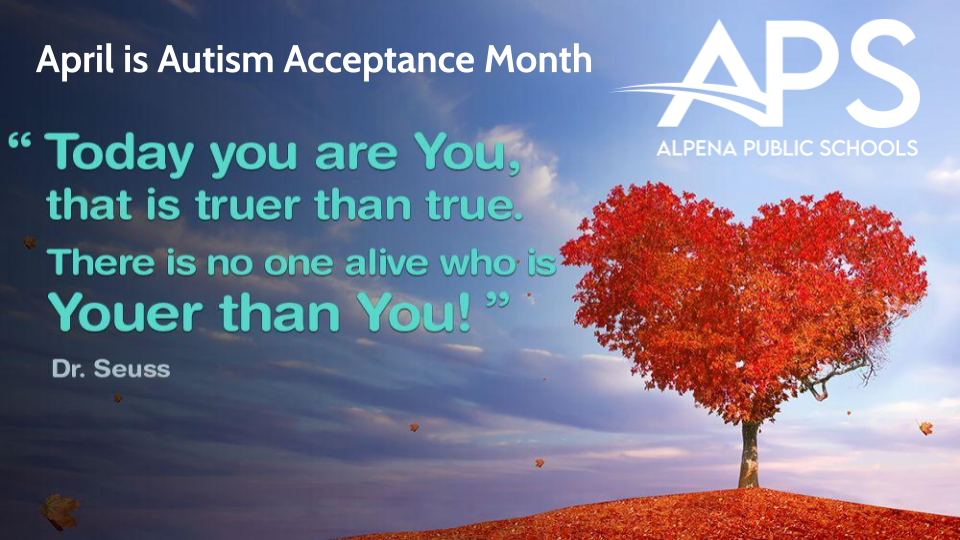 April is Autism Acceptance Month! 