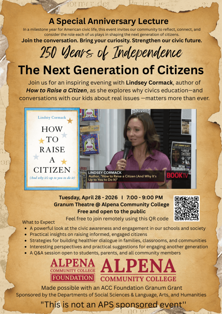 How to Raise a Citizen with Author Lindsey Cormack at ACC
