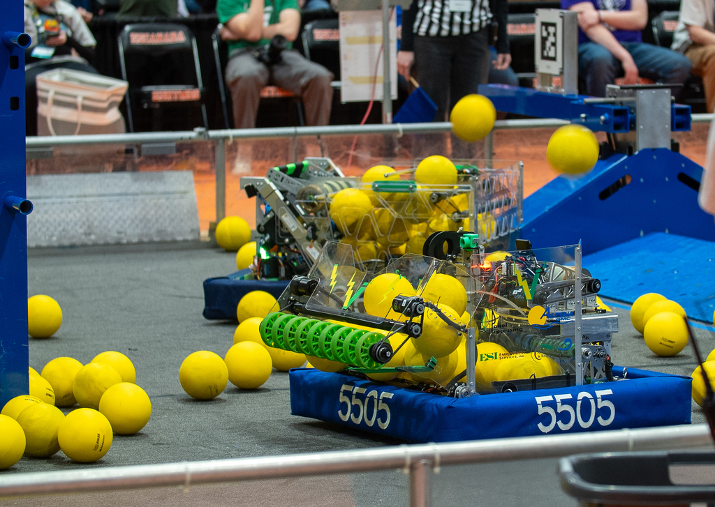 AHS Team 5505 Robotics at State Competition at SVSU