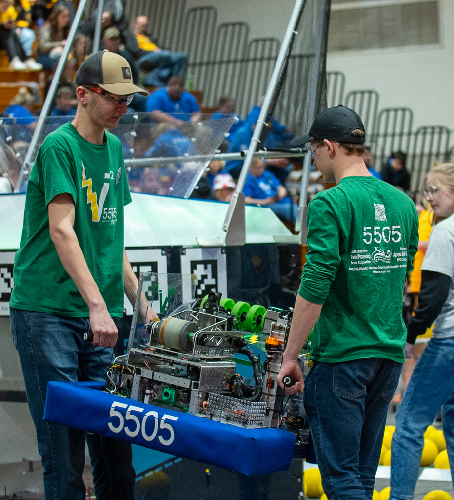 AHS Team 5505 Robotics at State Competition at SVSU