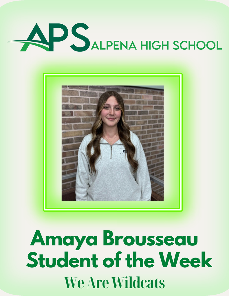 AHS Student of the Week Amaya Brousseau