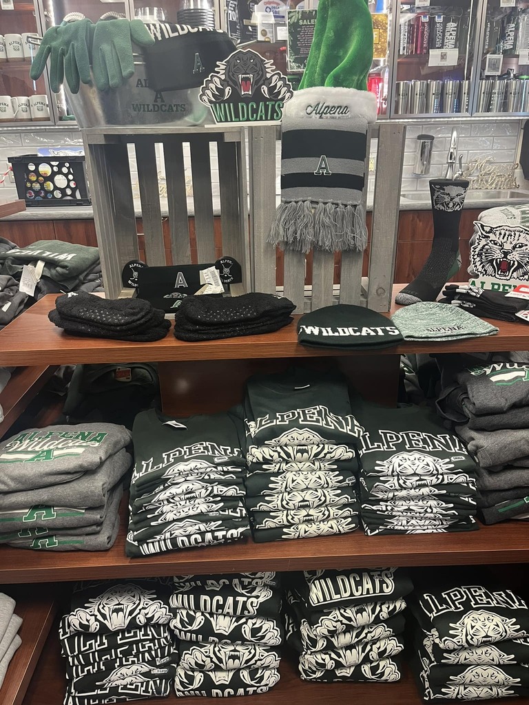 Shop Campus Closet Check out the products at https://www.facebook.com/AlpenaCampusCloset/ or shop at the Online store https://alpenaschools.moduurn.com/home