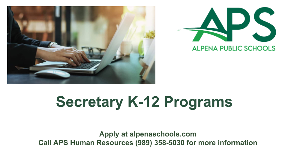 APS Employment- Secretary K-12 Programs