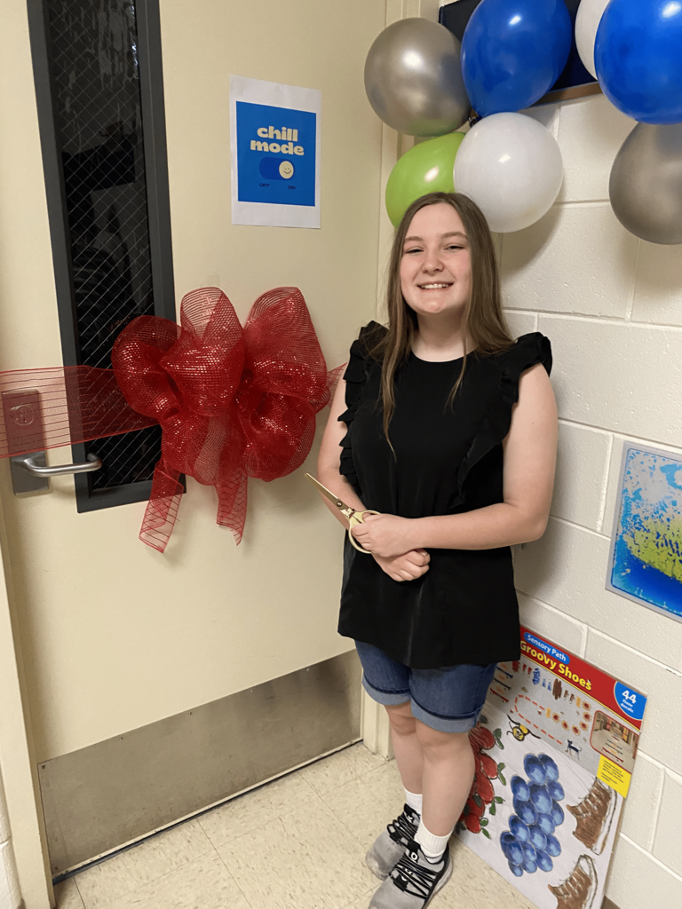 Former Hinks Student Creates Sensory Room