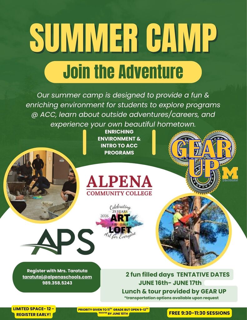MI Gear Up Summer Camp 